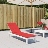 Perna Sezlong Gossi Rosu (75+105)x50x3cm Poliester, Exterior, Antialunecare