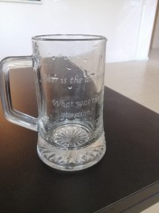 Halba bere personalizata