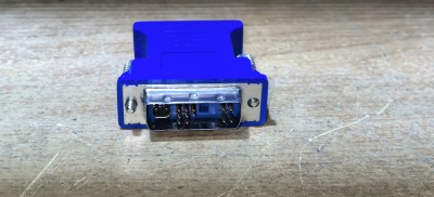Adaptor DVI 12 + 5 to VGA foto