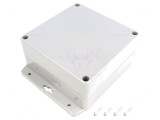 Carcasă Universală 120x120x60mm cu Lame de Fixare