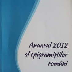 ANUARUL 2012 AL EPIGRAMISTILOR ROMANI-RODICA HANU PAVEL SI COLAB.