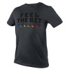 Tricou imprimat, FEEL THE BIT, marimea XXL, negru HardWork ToolsRange
