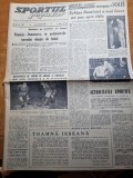 sportul popular 31 octombrie 1963-fotbal romania-danemarca,toamna ieseana,sah