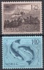 Norvegia 1977 - Pescuit, pesti, serie neuzata