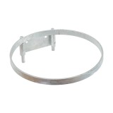 Suport metalic zincat Kerbl pentru galeți furajare, montare perete, detasabil, compatibil galeata 12L