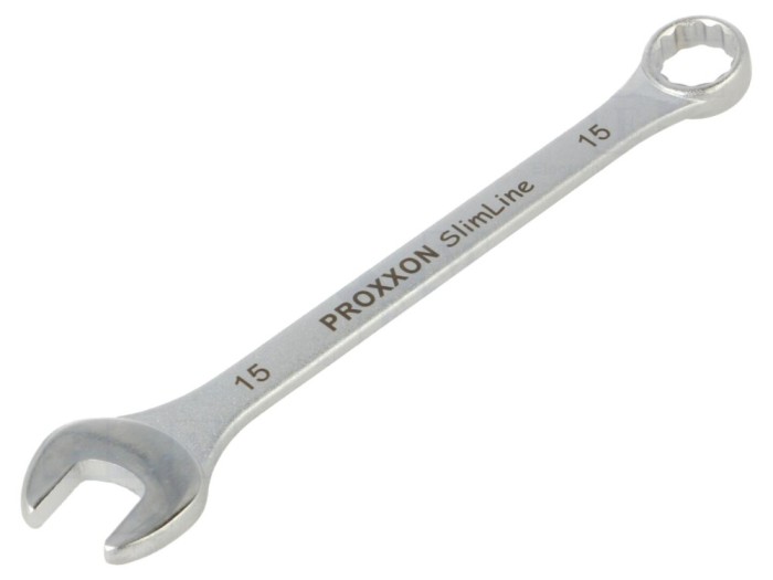 Cheie combinată 15mm, oţel crom-vanadium