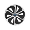 Set 4 capace roti Roco Gri-Negru R14 Compatibil Cu Ford, Autohelix MSA