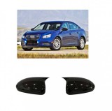 Capace Oglinzi Batman Negru Lucios Chevrolet Cruze 2008-2016 ALM Set 2 Buc. ABS