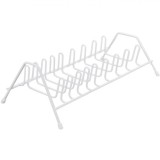 Suport Vase Metalic, Alb, Capacitate 10 Farfurii, 32cm, Oem