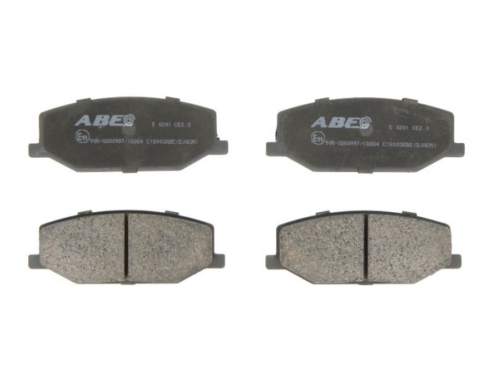 Set placute frana,frana disc SUZUKI JIMNY (FJ) (1998 - 2016) ABE C18003ABE