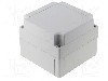 Carcasa ABS, 130mmx130mmx100mm, IP66, IP67, FIBOX - ABS 125/100 HG