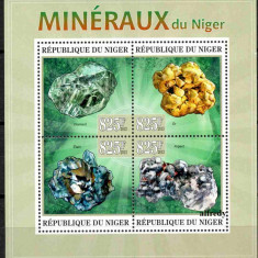 NIGER 2013, Minerale, serie neuzata, MNH