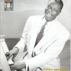 (B) CD -NAT KING COLE - (Muzica De Colecție)-Jurnalul National