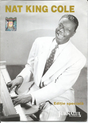 (B) CD -NAT KING COLE - (Muzica De Colecție)-Jurnalul National foto