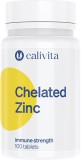 Cumpara ieftin Chelated Zinc Supliment de Zinc Organic pentru Menţinerea Sănătăţii Părului, Pielii şi a Unghiilor (100 tablete) - Calivita