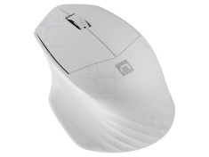 Mouse wireless alb NATEC USB A, optic, 3 butoane, rază 10m