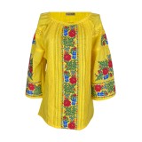 Bluza tip ie dama R24, galben , marimea 3XL