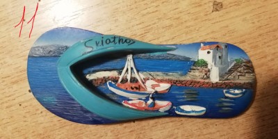 M3 C1 - Magnet frigider - Tematica turism - Grecia - 5 foto