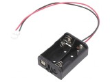 Suport Baterii cu Terminale și Cablu 150mm 3-Pin