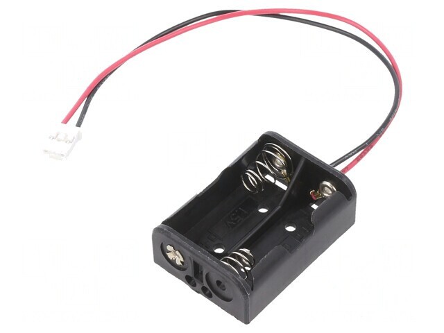 Suport Baterii cu Terminale și Cablu 150mm 3-Pin