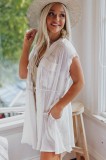 Eross rochie plaja Flap Chest S White