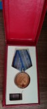 QW16 5 - decoratie - militar - comunism RSR - Medalia Meritul militar - clasa a I-a - RSR