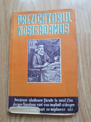 Dinu Gherghel - Prezicatorul Nostradamus: o carte cu intamplari adevarate, 1930 foto