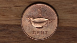 Insulele Solomon - moneda de colectie exotica - 1 cent 2005 - frumoasa !, Australia si Oceania