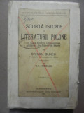 SCURTA ISTORIE A LITERATURII POLONEZE-STEFAN GLIXELI VALENII DE MUNTE 1925