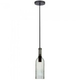 Pendul tavan model sticla vin culoare tranparenta