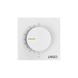 TERMOSTAT DE AMBIENT CU FIR ENGO ESIMPLE-230W ALB