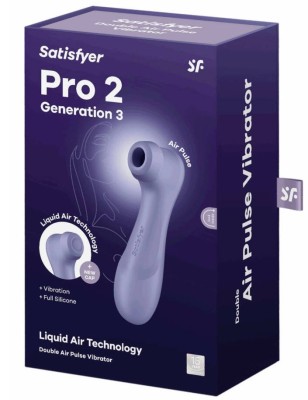 Vibrator Satisfyer Pro 2 Generation 3 Lilac foto