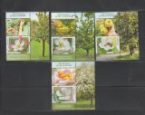 ROMANIA 2025 FLORILE LIVEZILOR - Serie 4 timbre cu vinieta (verticala) si bordura ilustrata LP.2515 MNH**, Nestampilat