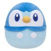 Jucarie de plus Squishmallows - Pokemon, Piplup, 25 cm, seria 3