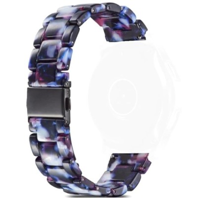 Curea polimer compatibila cu Huawei Watch GT 2 Pro, Telescoape QR, 22mm, Hidden Gems foto