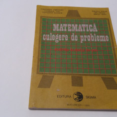 MATEMATICA CULEGERE DE PROBLEME C.Carbunaru claseleIV-VIII--RM3