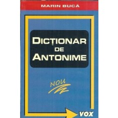 Dictionar de antonime - Marin Buca