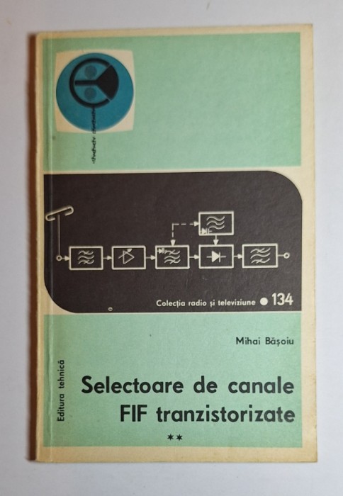Selectoare de canale FIF tranzistorizate vol. II &ndash; Aut. Mihai Bășoiu, Ed. Tehnică, 1978