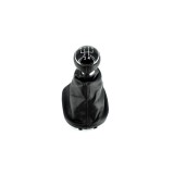 Manson schimbator piele ecologica ART dedicat VW Touran Caddy an 2003-2011, 5 viteze Negru