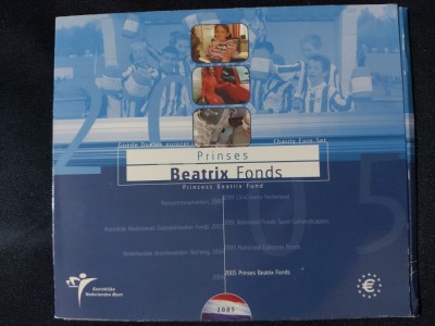 Olanda 2005 - Set complet de euro bancar de la 1 cent la 2 euro foto
