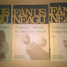 Fanus Neagu - ciclul Tara hotilor de cai - 3 vol. (Editura Eminescu, 1991)