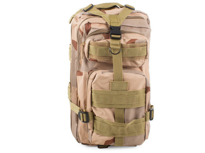 Rucsac tactic militar 30L, impermeabil bej camuflaj 43x24x25 cm foto