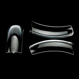 Tipsuri unghii Royal Fancy Nr.9 - transparente, 50buc, AMAZING SHINE
