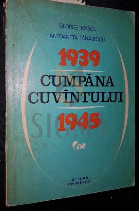 1939 CUMPANA CUVANTULUI 1945