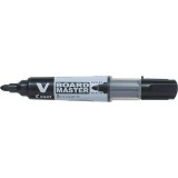 Marker pentru Tabla Pilot Vboard Master, Varf Rotund, 6 mm Negru