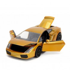 Macheta Lamborghini Gallardo gold metallic X Fast and Furious - 1/24 Jada