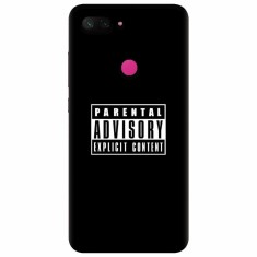 Husa silicon pentru Xiaomi Mi 8 Lite, Parental Advisory foto