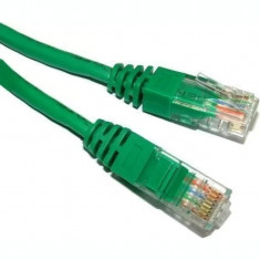 PATCH CORD UTP SPACER Cat5e cupru-aluminiu 0.25 m verde AWG26 &amp;amp;quot;SP-PT-CAT5-0.25M-G&amp;amp;quot; foto