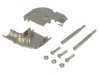 Carcasa Conector D-Sub 9pin HD 15pin Unghi 90 Grade Ecranată Metalică DSC-809K