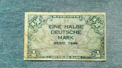 1/2 Mark 1948 Germania / marci / Eine halbe deutsche mark foto